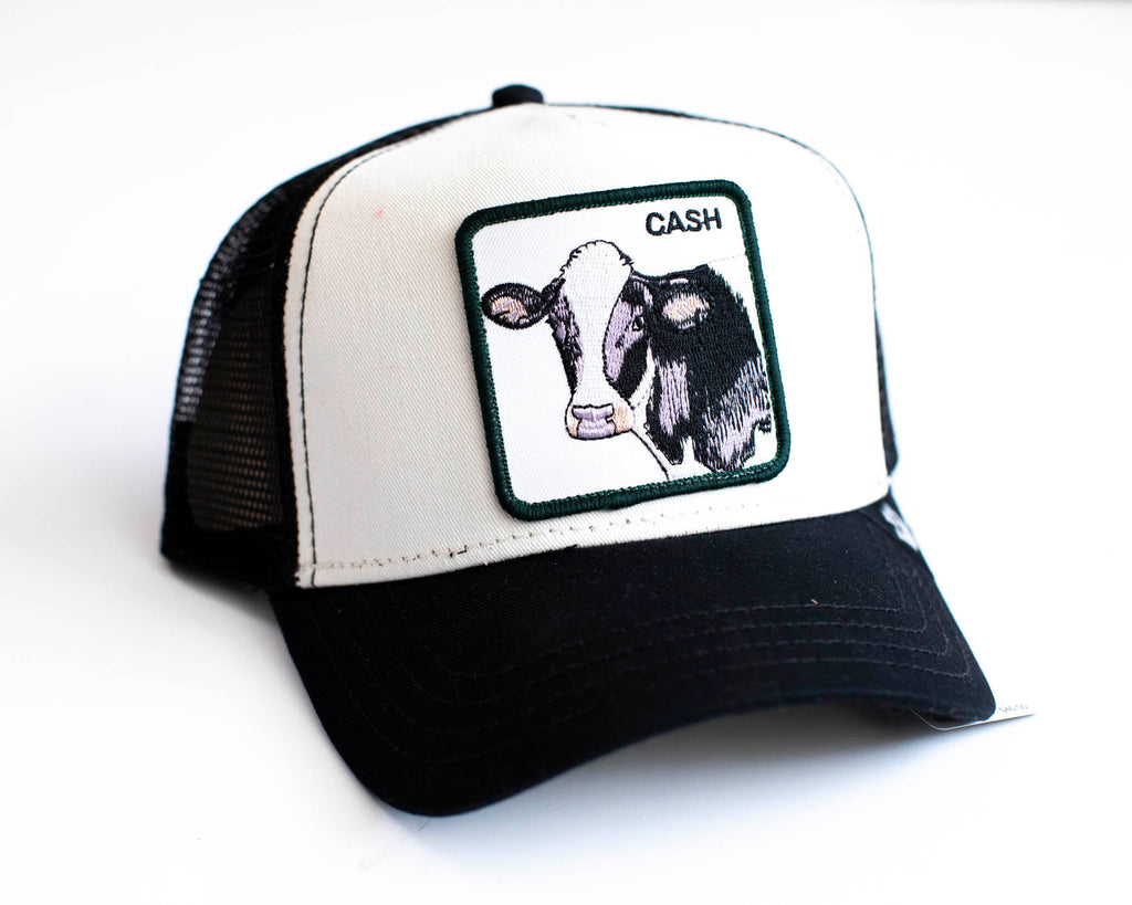 The Cash Cow White Trucker Hat - Goorin Bros