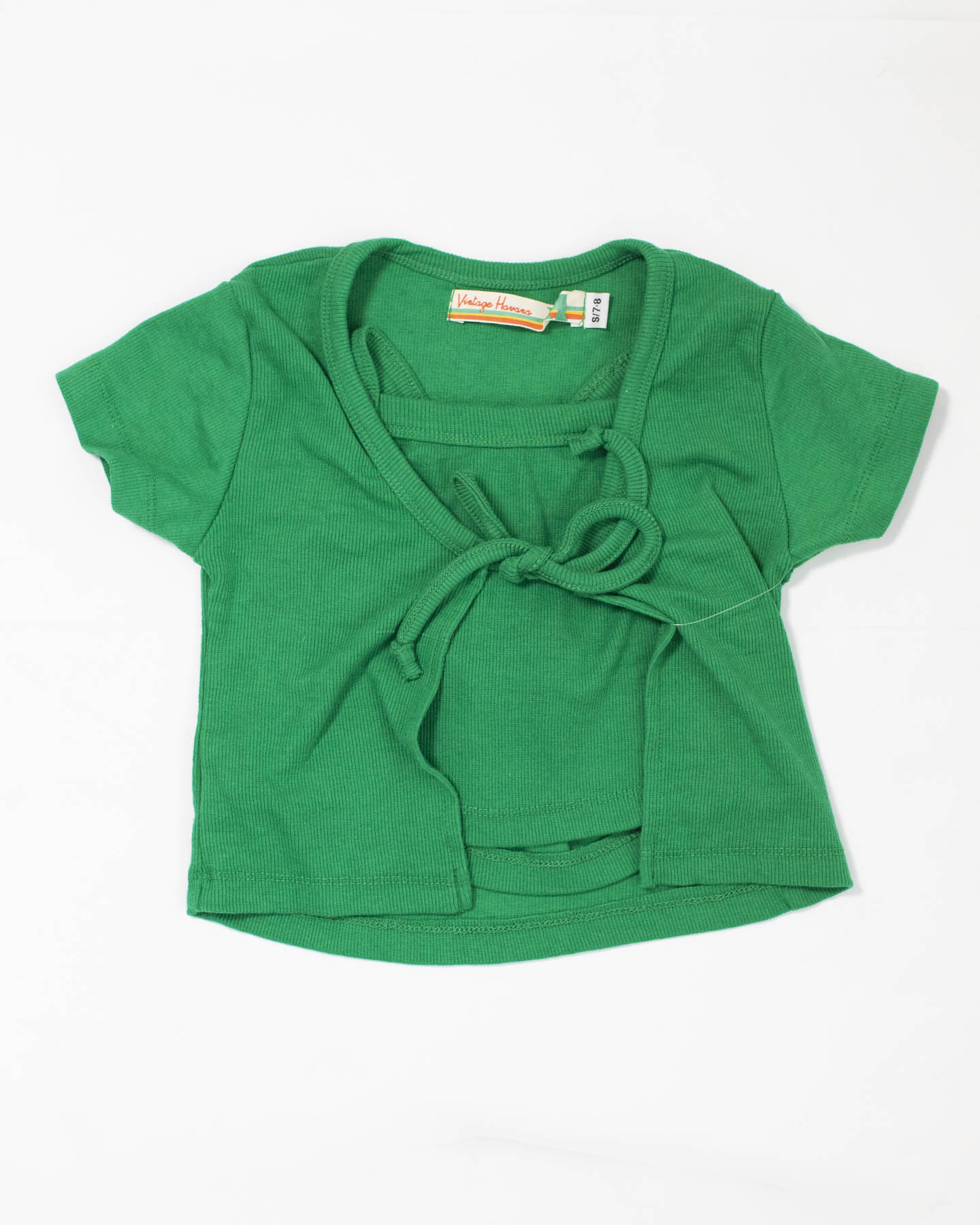 VH Girl's Tie Front & Tank Two - Piece Set