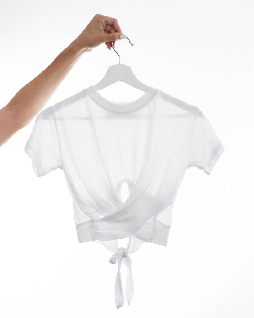 VH Girl's Twist Tie Back Shirt