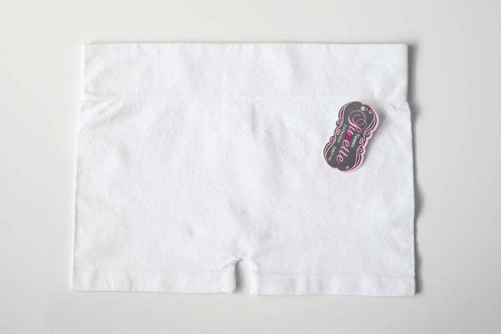 Rib Seamless Boy Shorts - Tweens