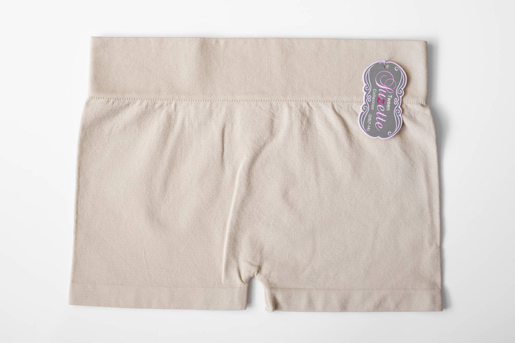 Rib Seamless Boy Shorts - Tweens