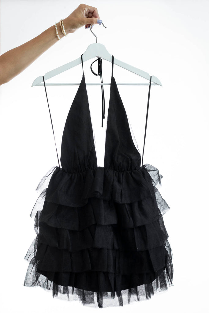 Ashley Tiered Ruffle Mini Dress