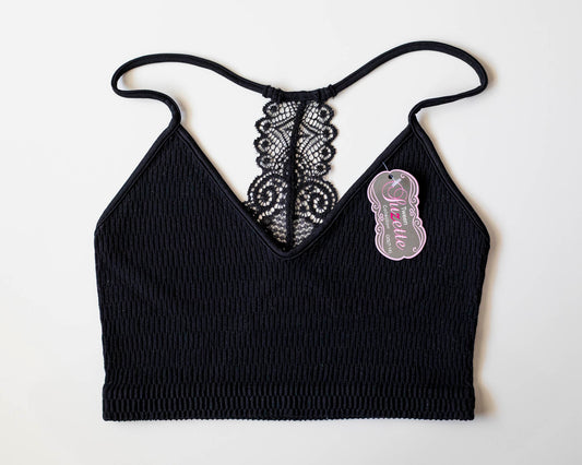 Lace Bralette Reversible Strap - Tween