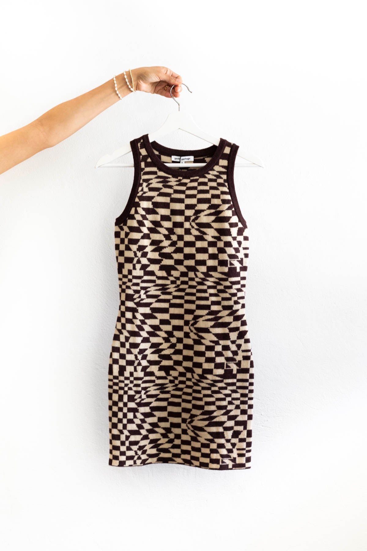 PG Geo Brown Print Dress