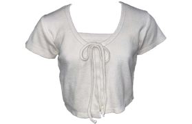 VH Girl's Tie Front & Tank Two - Piece Set